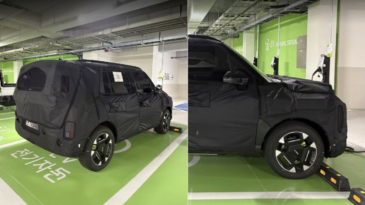 Kia Syros EV Spied Testing