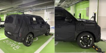 Kia Syros EV Spied Testing