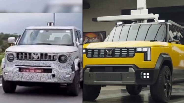 New-Gen Mahindra Bolero Neo or Thar Sports Vision S Concept