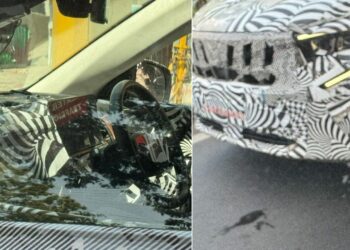 Mahindra XUV700 Facelift Spied Testing