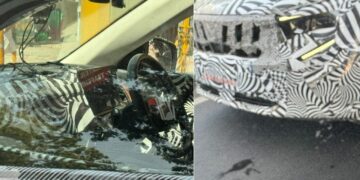 Mahindra XUV700 Facelift Spied Testing