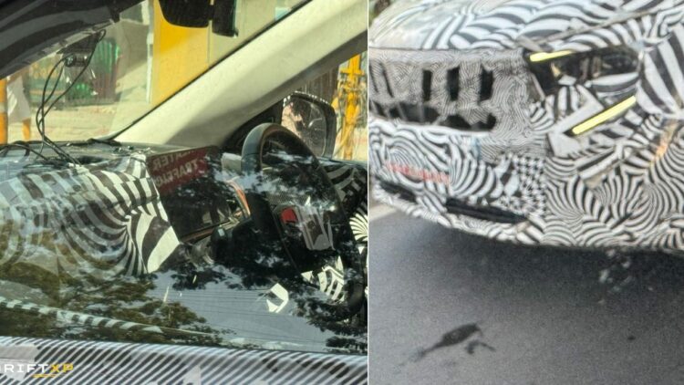 Mahindra XUV700 Facelift Spied Testing