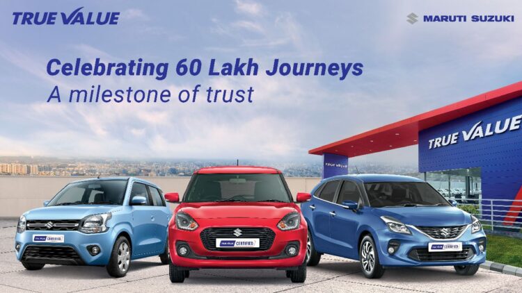 Maruti Suzuki True Value 60 Lakh Sales