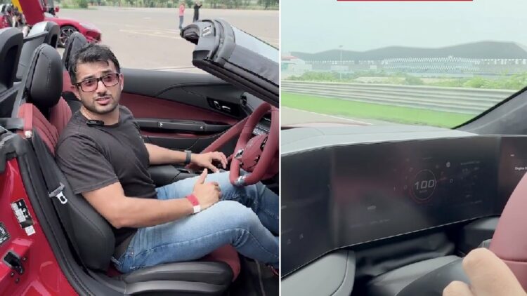 MG Cyberster 0-100 km/h Acceleration Test