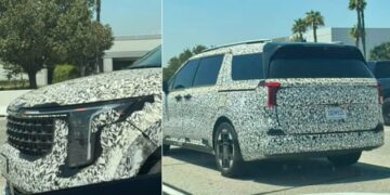 New-Generation Kia Carnival Spotted Testing
