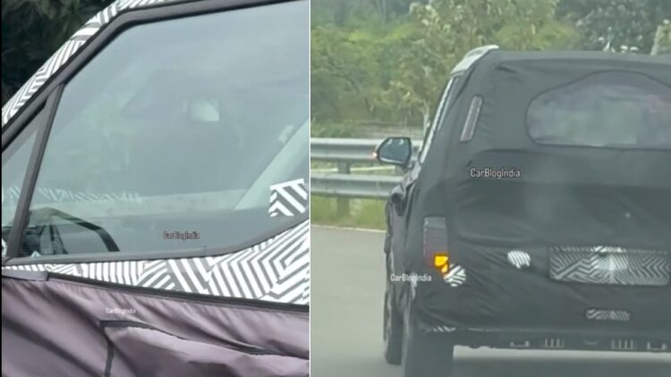 New Kia Syros EV Spied Road Testing