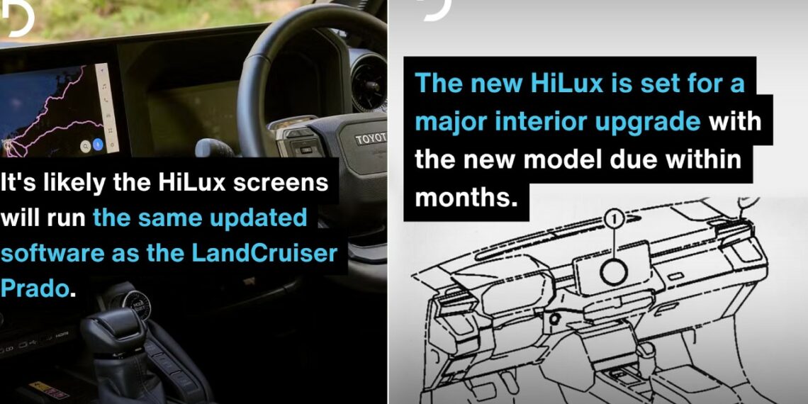 New Toyota Hilux Interior Leaked