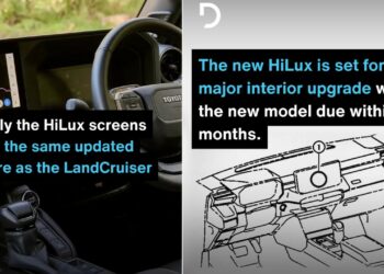 New Toyota Hilux Interior Leaked