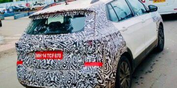 VW Taigun Facelift Spotted Testing