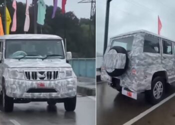 2025 Mahindra Bolero Facelift Spied Testing