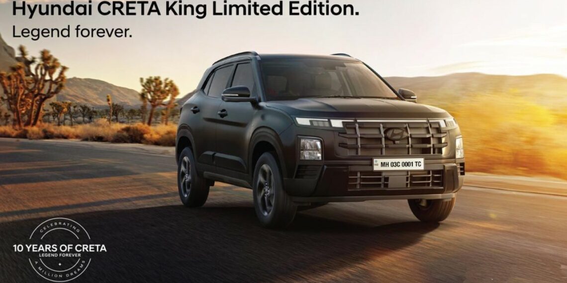 Hyundai CRETA King Limited Edition Official Image Front Three Quarters