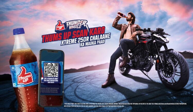 Thums Up x Hero MotoCorp Return with ThunderWheels 2.0 – Win a Hero Xtreme 250R!