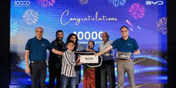 BYD Reaches 10000 EV Deliveries in India
