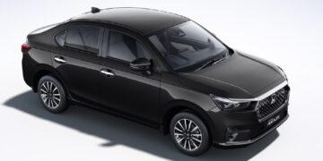 Honda Amaze New Crystal Black Pearl Colour