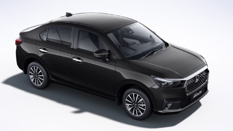 Honda Amaze New Crystal Black Pearl Colour