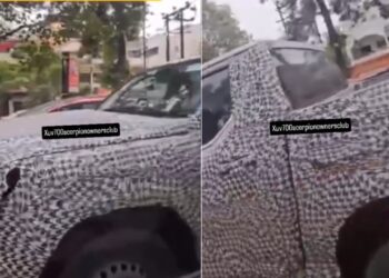 Mahindra Scorpio N Pickup Truck Spied Testing