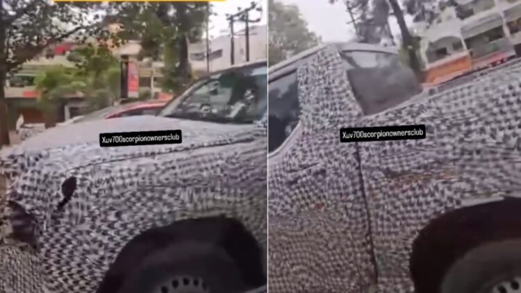 Mahindra Scorpio N Pickup Truck Spied Testing