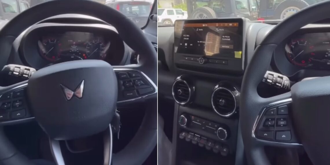 Mahindra Thar Facelift Interior