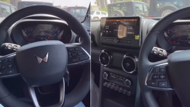 Mahindra Thar Facelift Interior
