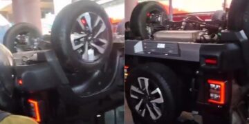 Mahindra Thar Owner Crash Showroom