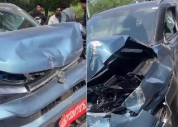 Maruti Victoris Accident