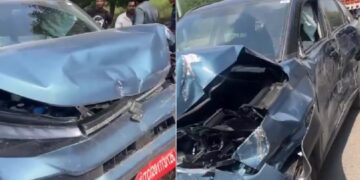 Maruti Victoris Accident
