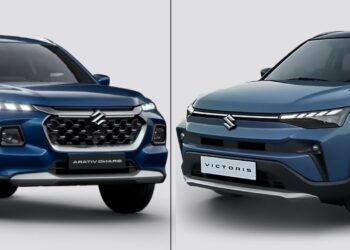 Maruti Victoris vs Grand Vitara Specs Features Design Comparison