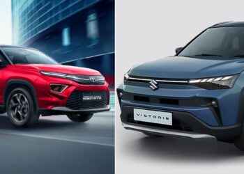 Maruti Victoris vs Toyota Urban Cruiser Hyryder Specs Features Design Comparison