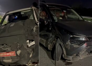 New-Gen Hyundai Venue Test Mule Crash