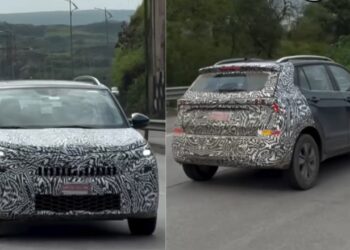 New Skoda Kushaq Facelift Spotted
