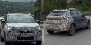 New Skoda Kushaq Facelift Spotted