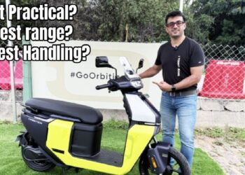 New TVS Orbiter Electric Scooter Review