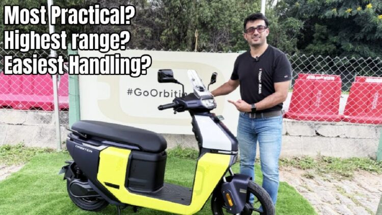 New TVS Orbiter Electric Scooter Review