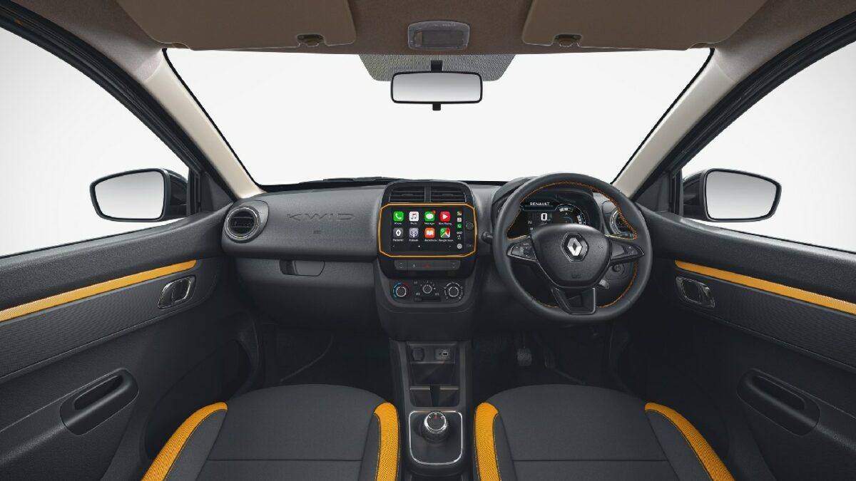Renault Kwid 10th Anniversary Edition Interior