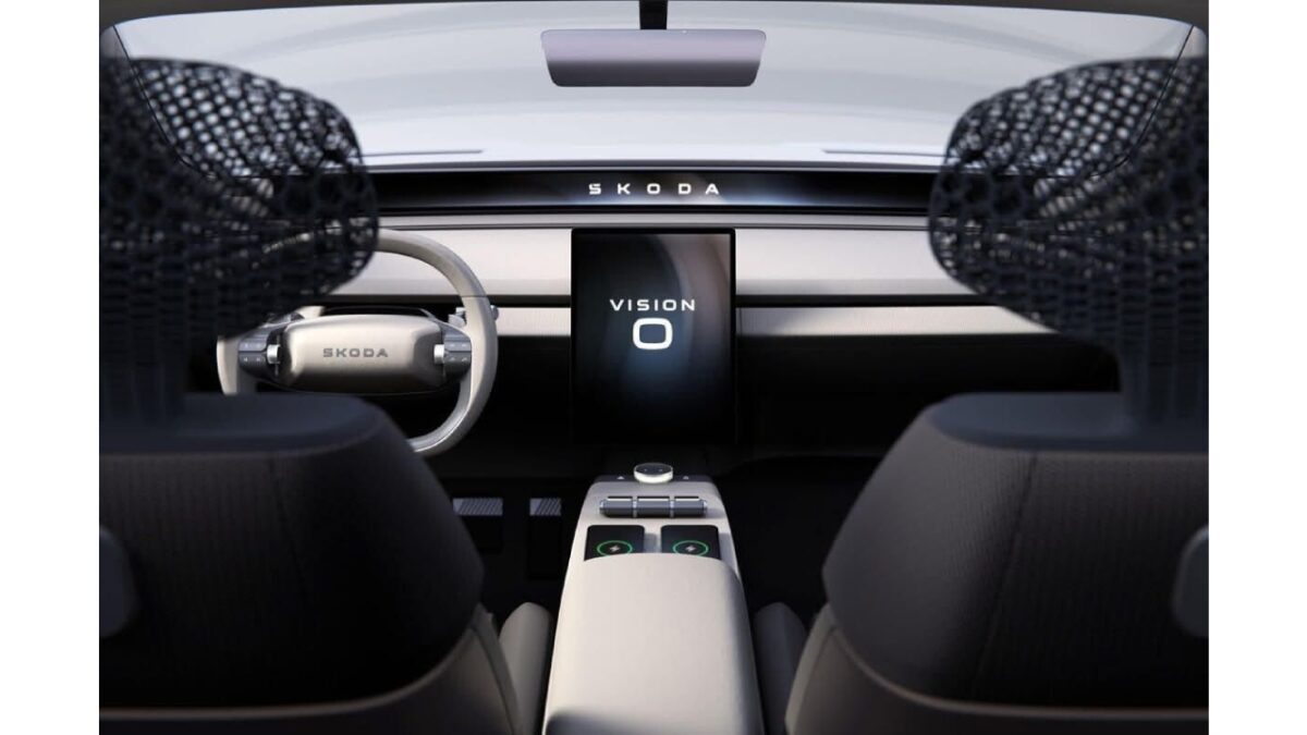Skoda Vision O Concept Revealed - Interior