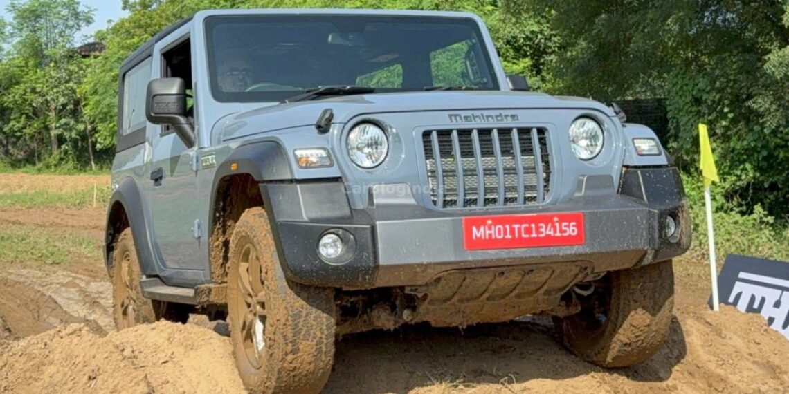 2025 Mahindra Thar Facelift Front