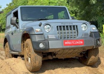 2025 Mahindra Thar Facelift Front