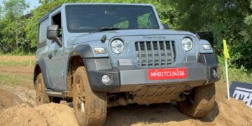 2025 Mahindra Thar Facelift Front