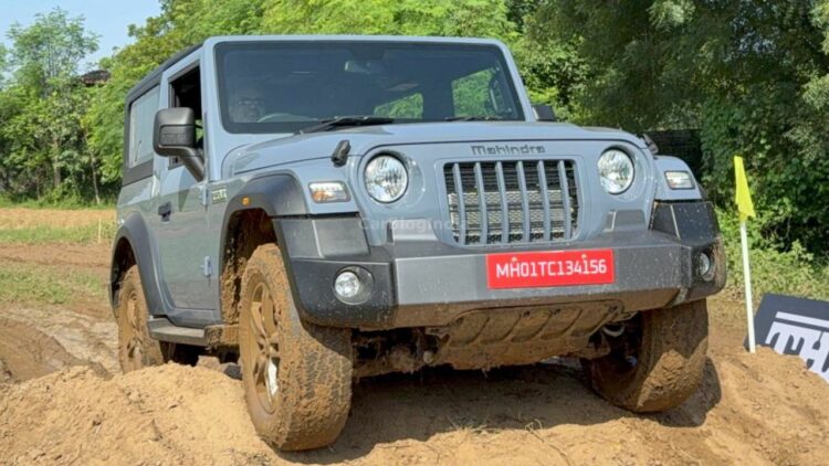2025 Mahindra Thar Facelift Front