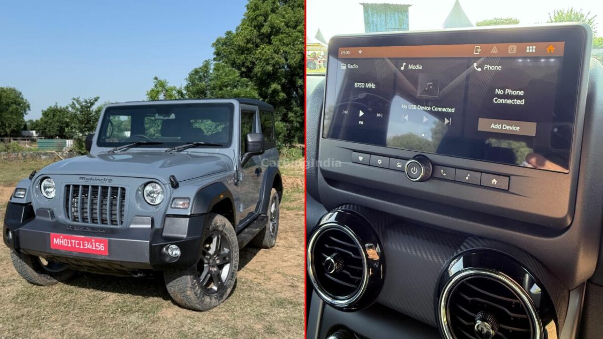 2025 mahindra thar facelift exterior interior updates