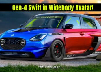 Latest Generation Maruti Suzuki Swift with Widebody kit