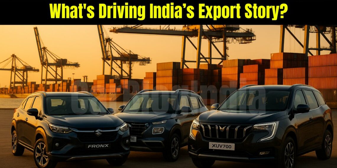 Mahindra XUV700 Maruti Fronx Hyundai Venue Indian Car Exports 2025