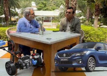 Maruti Baleno Hybrid Launch Interview Partha Bannerjee Interview CarBlogIndia