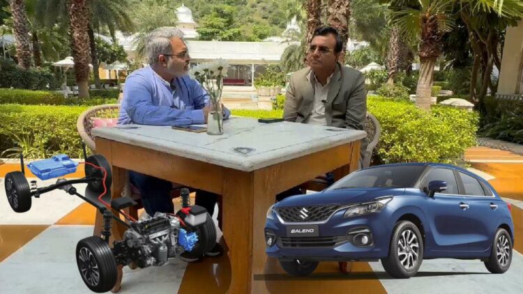 Maruti Baleno Hybrid Launch Interview Partha Bannerjee Interview CarBlogIndia