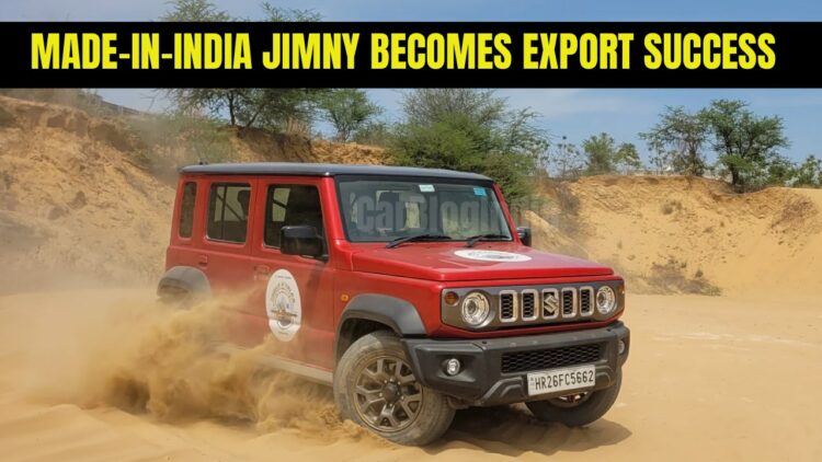 Maruti Suzuki Jimny Export Success