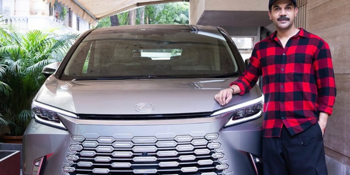 Rajkumar Rao Lexus LM350h