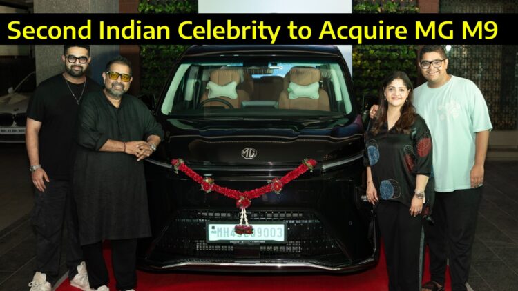 Shankar Mahadevan MG M9 Electric MPV