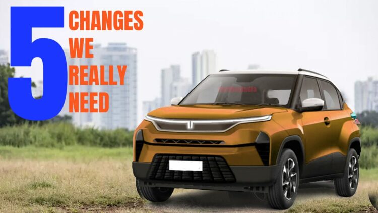 Tata Punch facelift 5 changes
