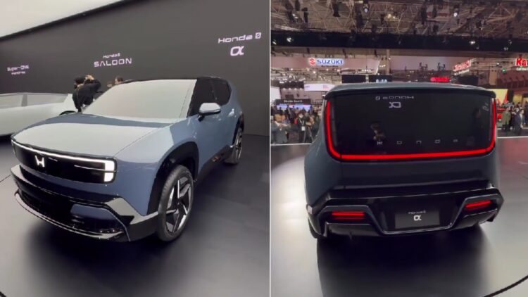Honda 0 Alpha Concept Electric SUV Revealed