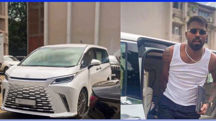 Hardik Pandya Buys Lexus LM350h